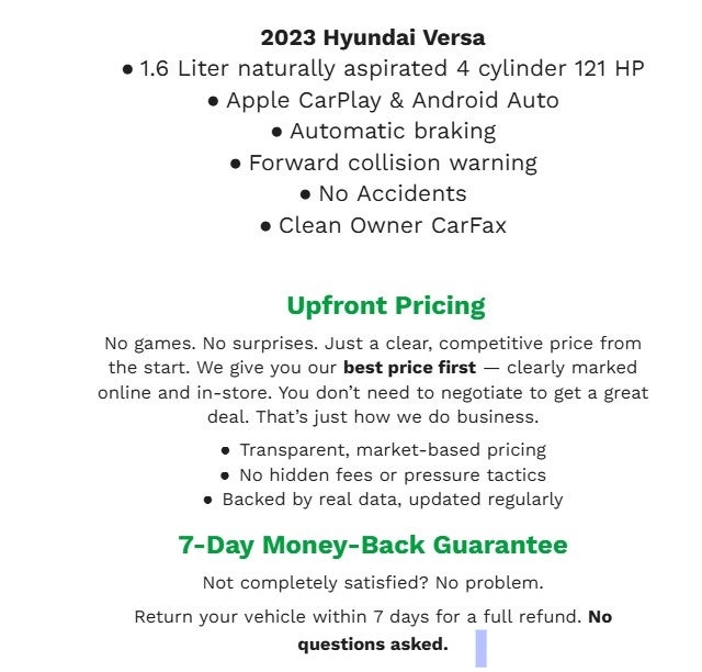 2023 Hyundai VENUE SPORT UTILITY