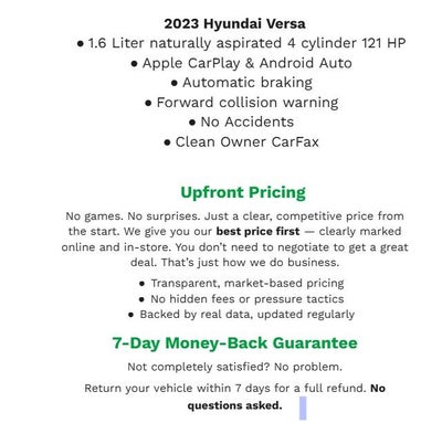 2023 Hyundai VENUE SPORT UTILITY