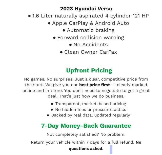 2023 Hyundai VENUE SPORT UTILITY