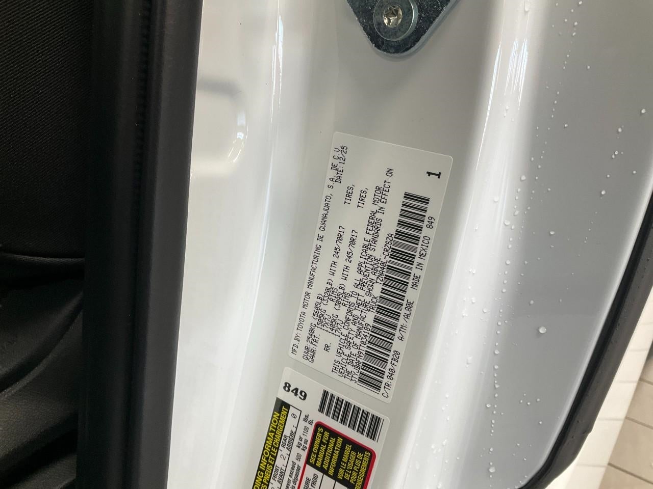 2026 Toyota Tacoma SR5