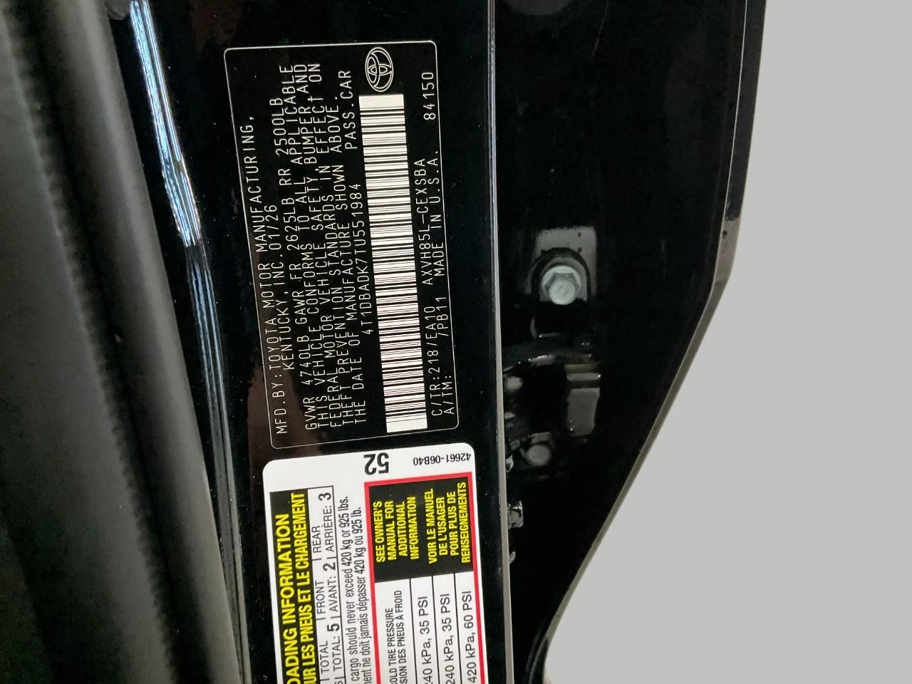 2026 Toyota Camry SE AWD