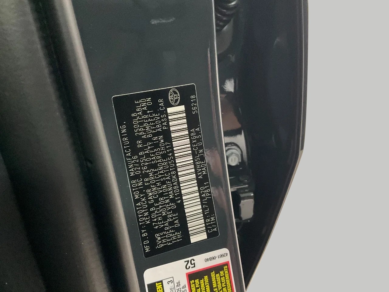 2026 Toyota Camry XLE AWD