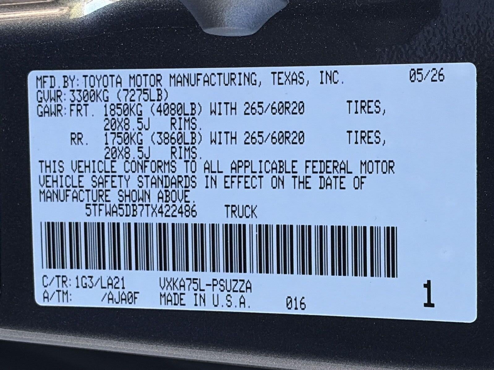 2026 Toyota Tundra Platinum