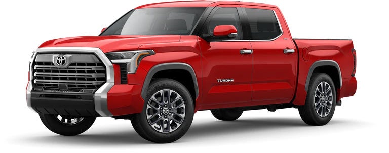 2022 Toyota Tundra Limited in Supersonic Red | Bergstrom Toyota in Oshkosh WI
