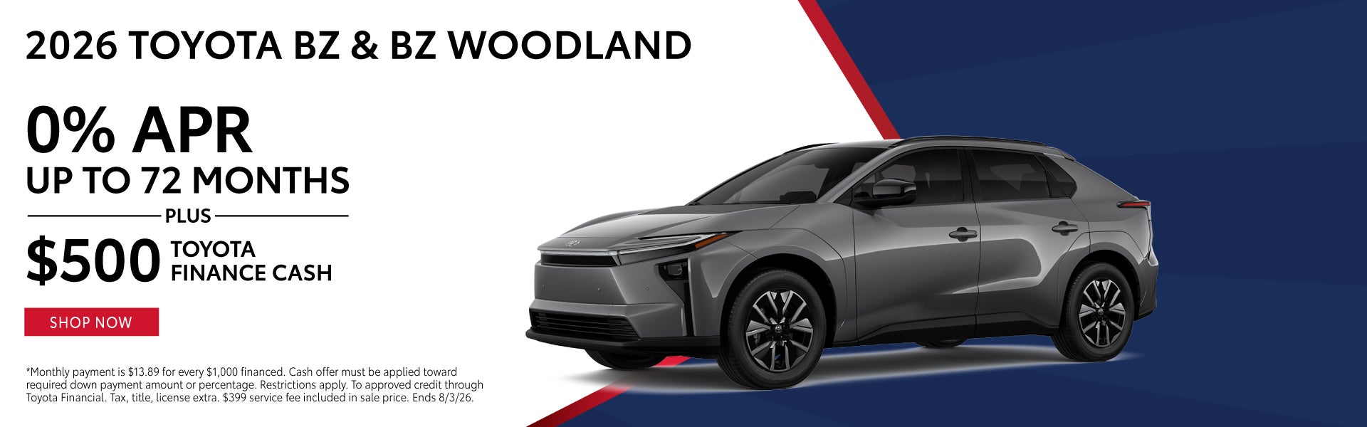 2026 Toyota BZ & BZ Woodland
