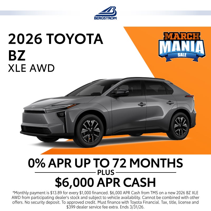 2026 Toyota BZ XLE AWD