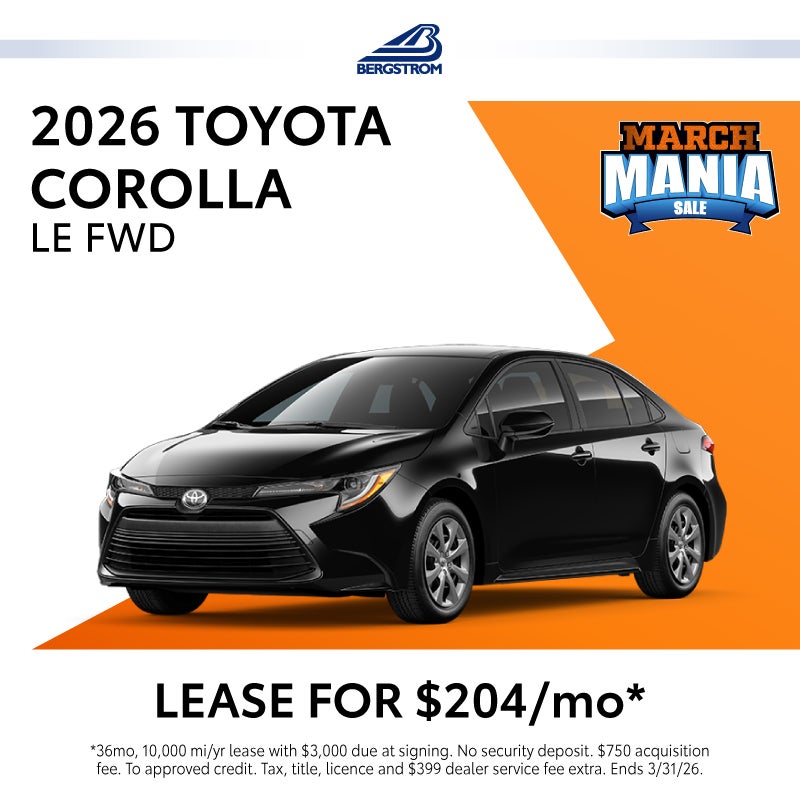 2026 Toyota Corolla LE FWD