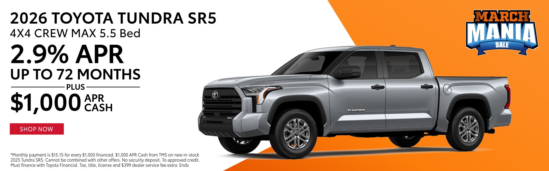 2026 Toyota Tundra SR5